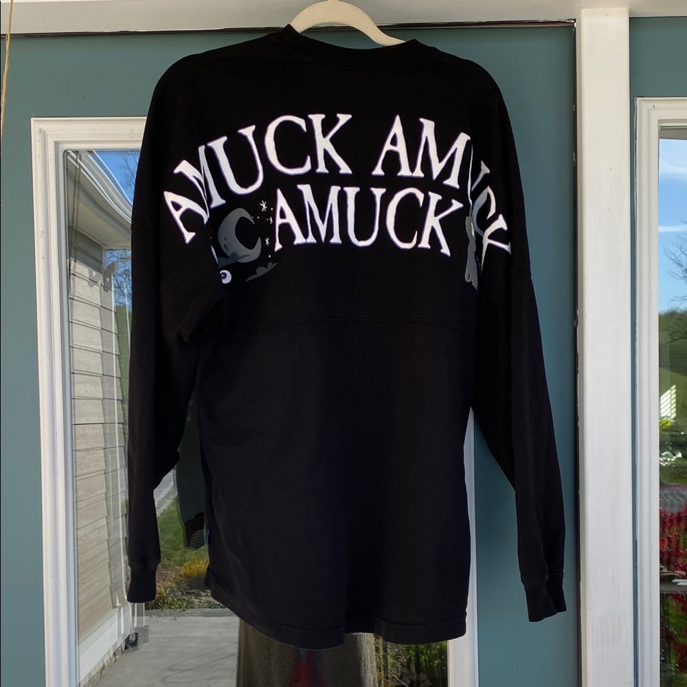 Hocus Pocus Disney Halloween jersey  25th Anniversary Black Graphic Long Sleeve